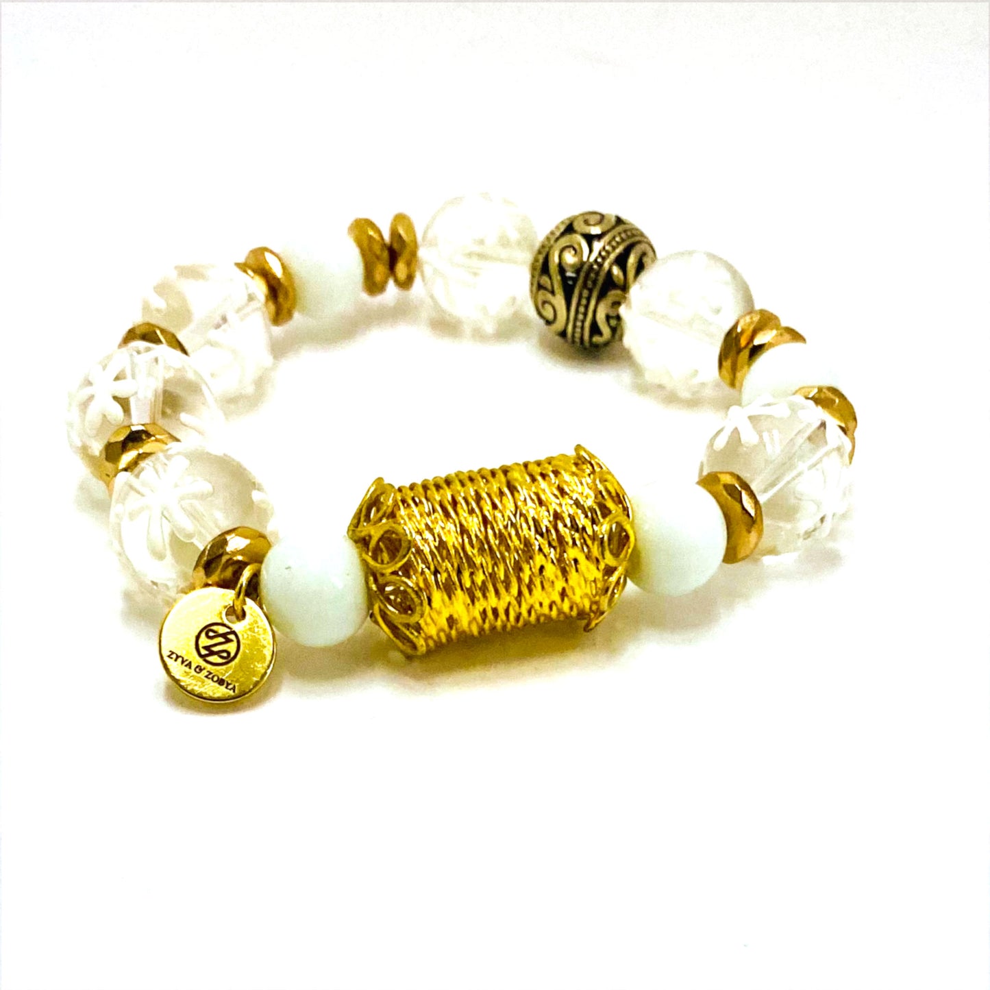Snowflake Gold Bracelet