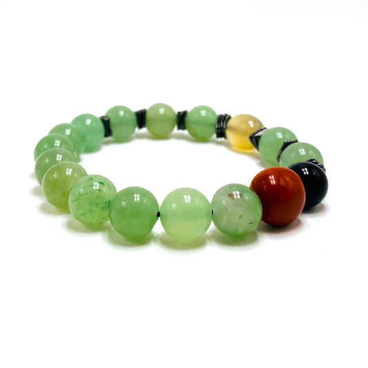 Aventurine Onyx Mix Gem Bracelet