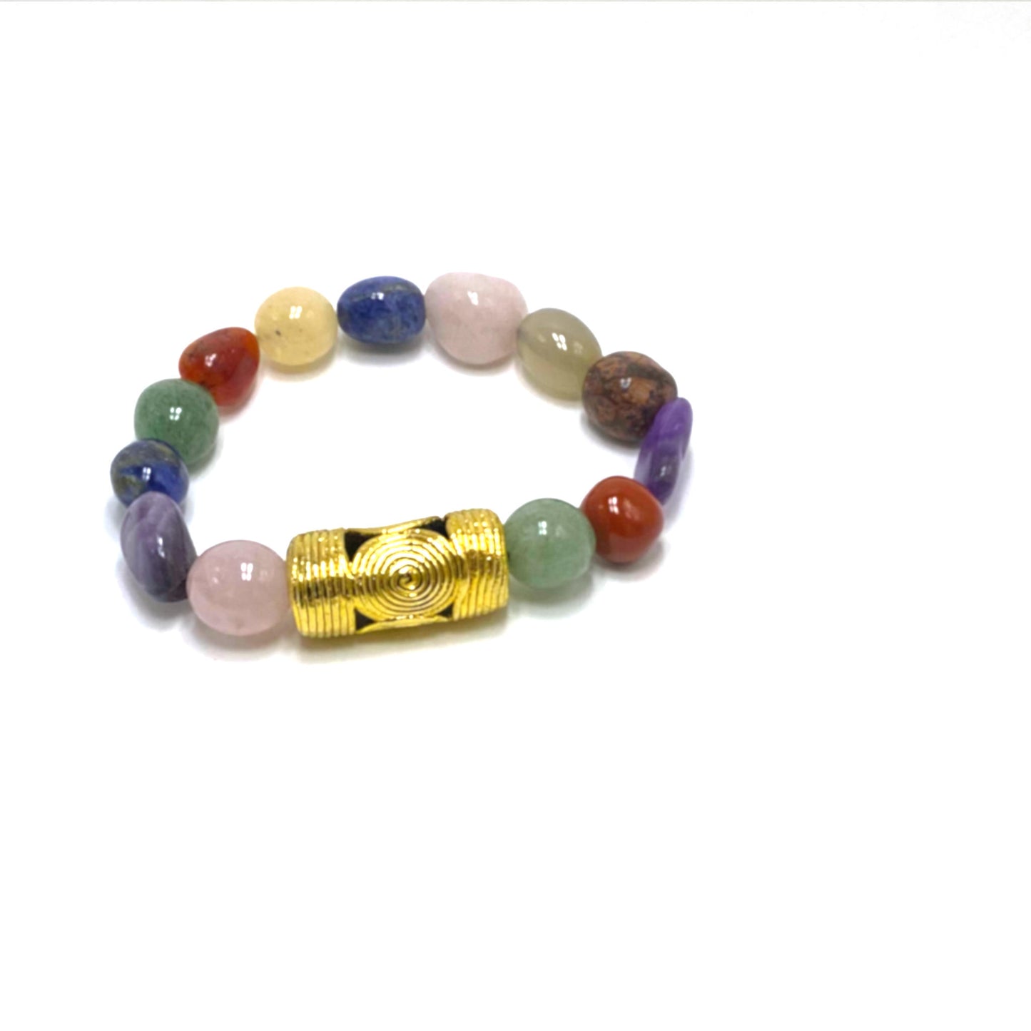 Mix Gem Gold Bracelet