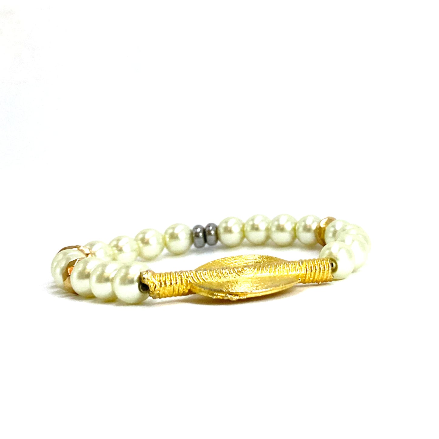 Pearl Gold Bracelet