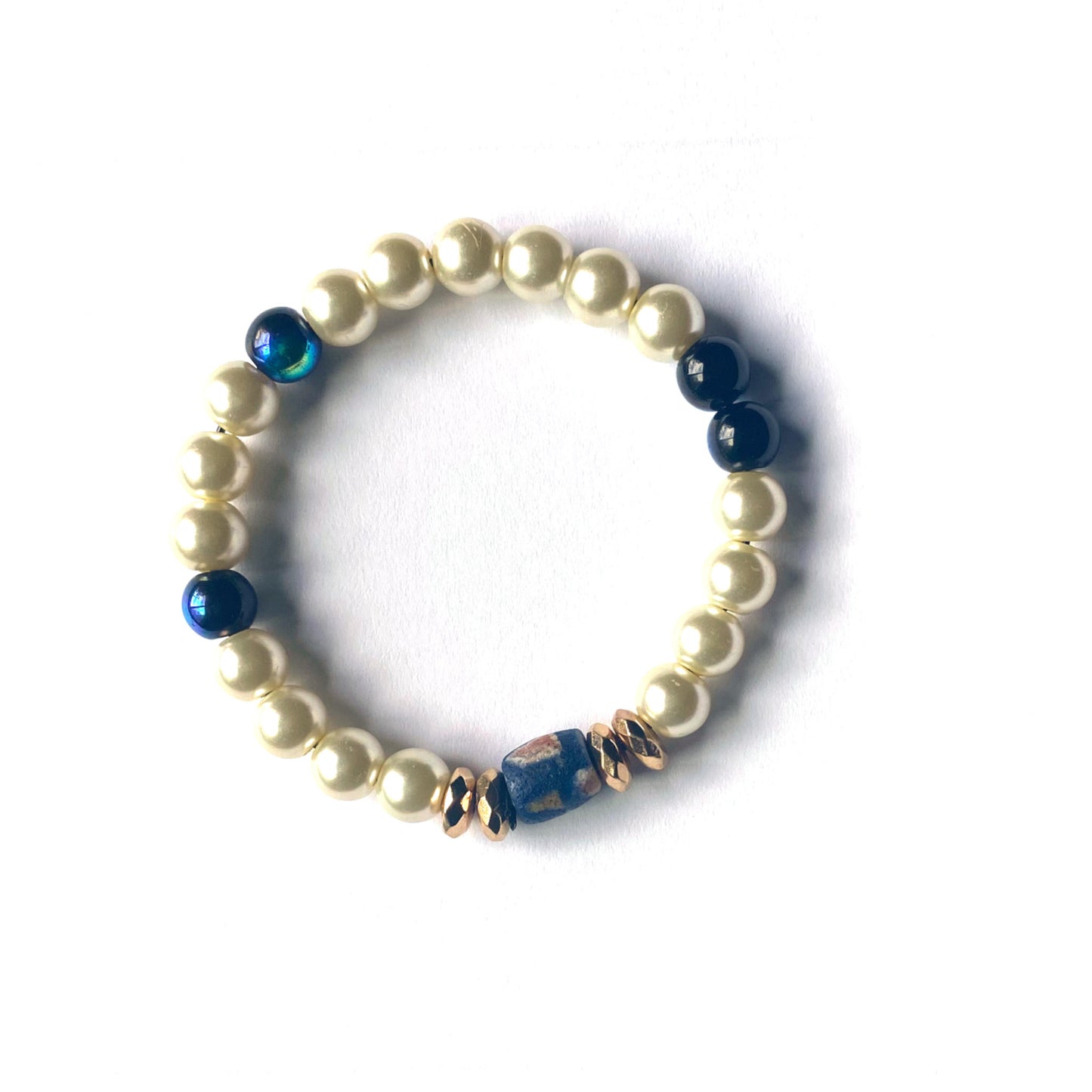 Pearl Gold Trade Bracelet